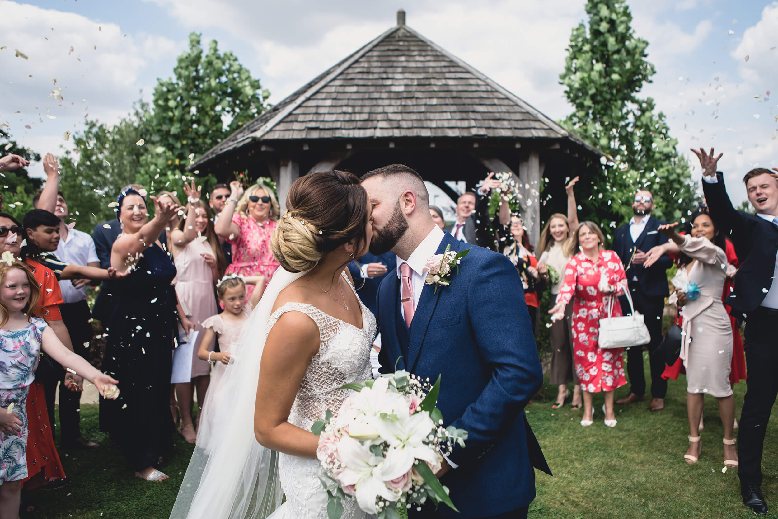 Mythe Barn Ceremonies Garden Gazebo