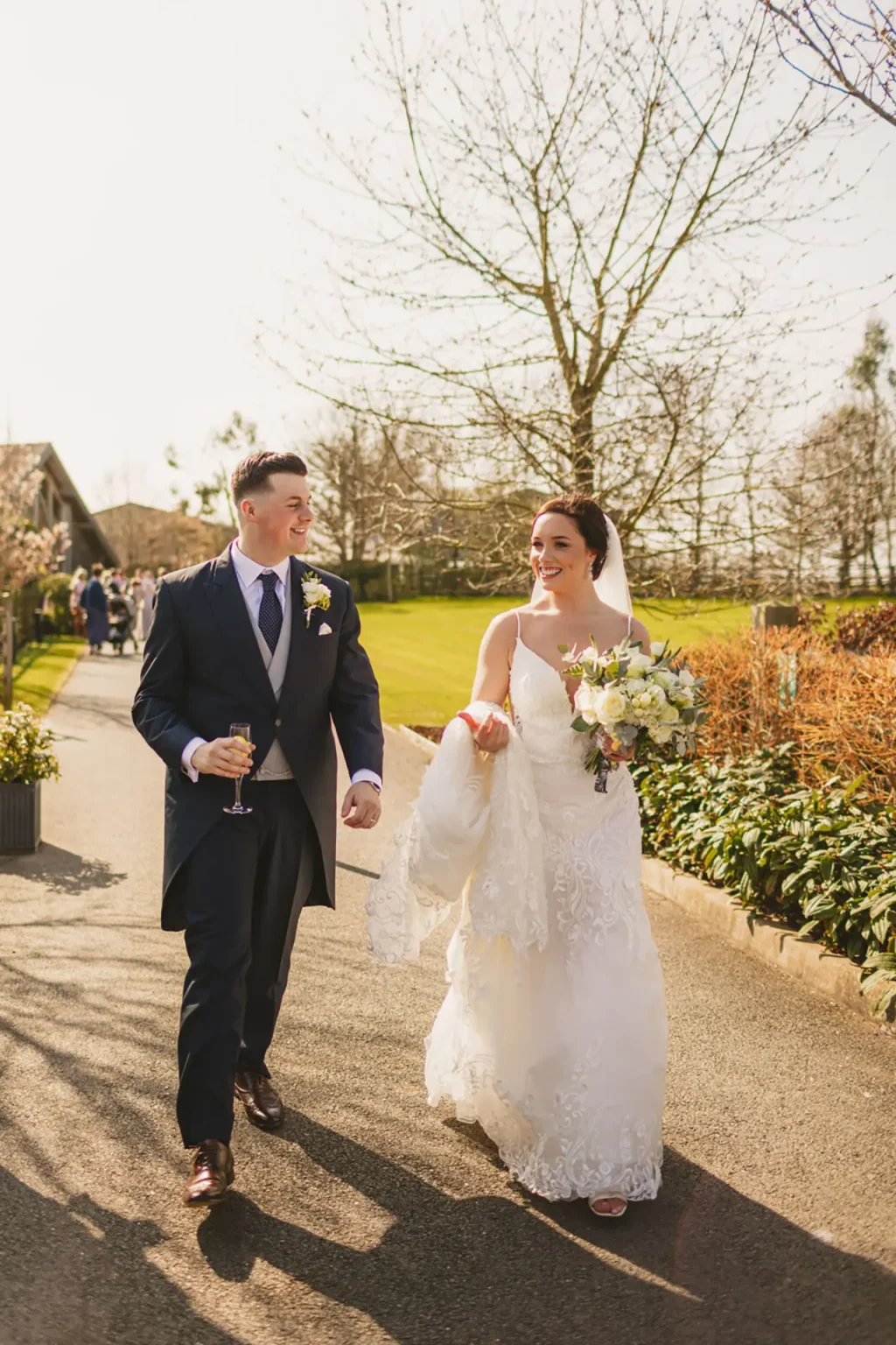 Mythe Barn winter wedding