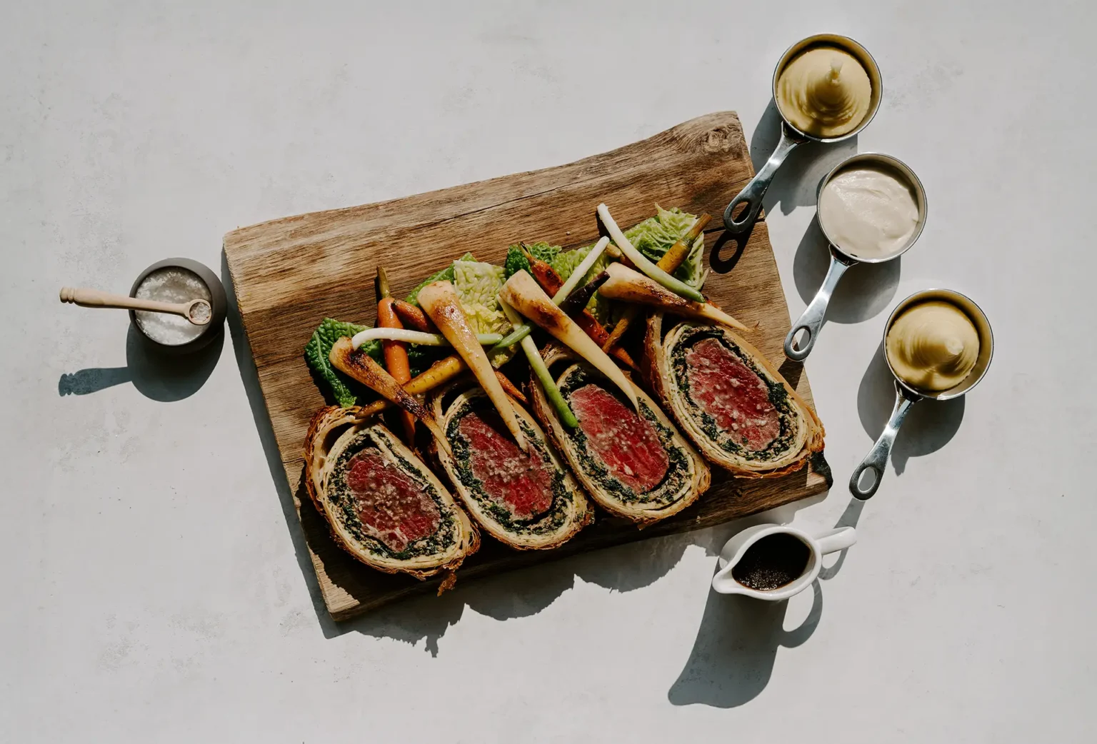 food & drink sharing beef wellington sunlight