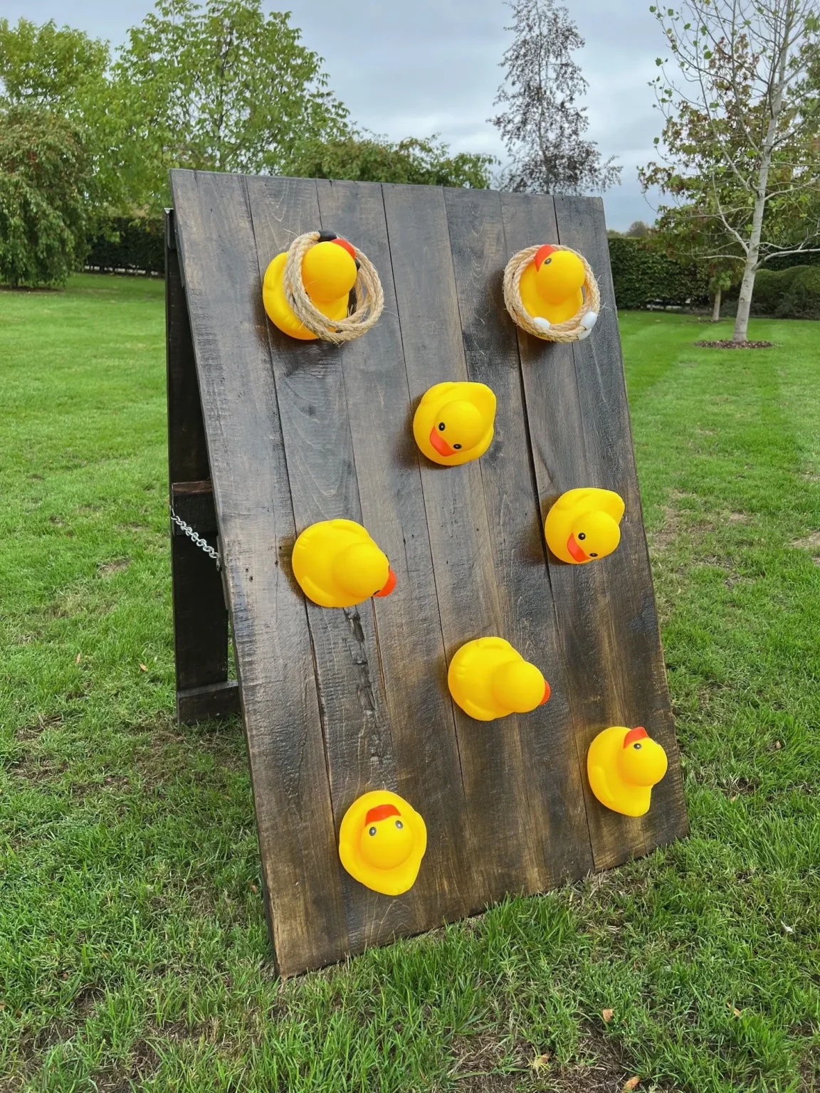 Mythe Barn Duck Hoopla garden games hire