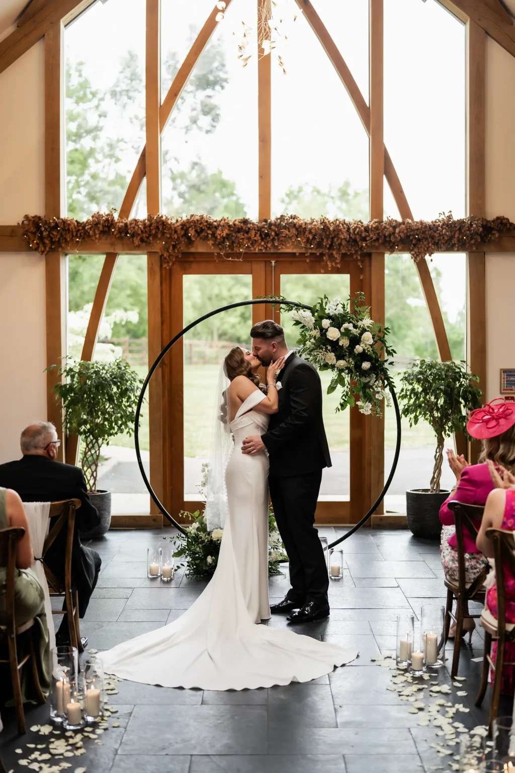 mythe barn ceremony spring