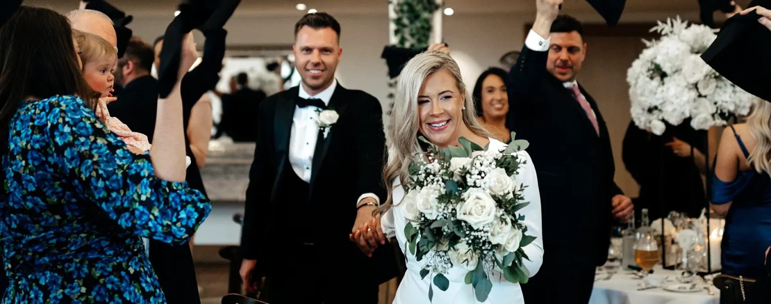 mythe barn entering reception